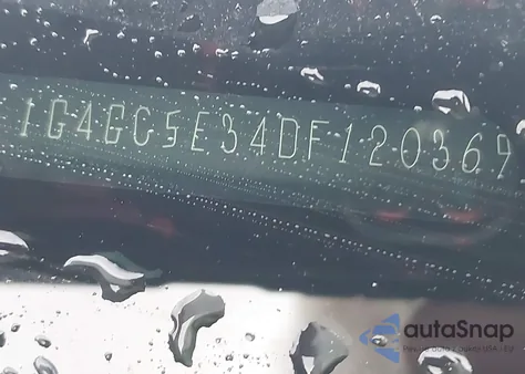 2013 Buick Lacrosse Leather Group from USA, damaged, VIN 1G4GC5E34DF120369